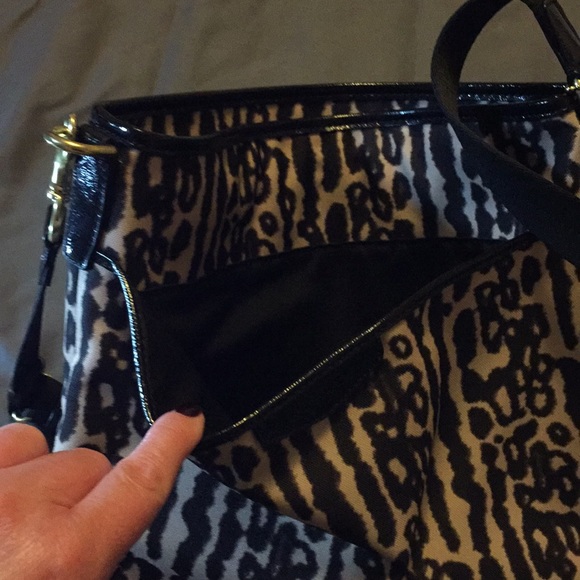 Coach Leopard Print Medium Bag- Like New - Picture 16 of 17